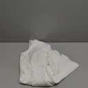 Fisoew Womens 2-in-1 Athletic Tennis Golf Dress Long Sleeve Underneath Workout Active Dresses with Built-in Shorts (Large, White)