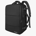 Taygeer Travel Laptop Backpack for Men Women, Airplane Approved Travel Backpack Suitcase with Usb Charging Port, Lightweight College 35l Luggage Bag 15.6inch Laptop Mochila Gifts for Business,Black