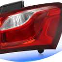 LED Tail Light Assembly Replacement for 2018-2021 Chevy Equinox Premier Rear Brake Lamp Taillight Rear Reverse Stop Brake Lamp Assembly Replace OEM#84769838 GM2805134 (Right Passenger Side)