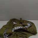 Dog Carrier Sling - Reversible Puppy Carrier Purse with Storage Pocket, Hand-Free Dog Sling Carrier for Carry Small Dogs and Cats, Travel Safety Harness, Dog and Cat Harness (Green)