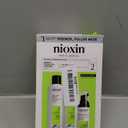 Nioxin Scalp + Hair Thickening System Kits | For Natural, Colored, & Damaged Hair with Light to Progressed Thinning | Strengthen & Boost Hair Density with Niacinamide & Biotin | 1 Month Supply