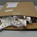 Hortsun 20 Set Christmas Paper Star Shape Lantern 2 Size 17.7 11.8 Christmas Hanging Ornaments Lights 3D Lampshade Hanging Decor with 20 LED Light for Xmas New Year(White)