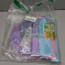 18pcs Blue Paper Lanterns Decoration Purple Blue White Hanging Dcor Pom Poms Paper Flower Party Supply for Baby Shower Wedding Valentine Birthday Party