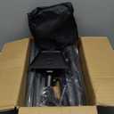 Starlink Mount Gen 3, Starlink Tripod Stand with Mount Adapter, Adjustable Height Starlink Tripod Mount Gen 3, 90 Tilt Angle Adjustment Starlink Antenna Pipe Adapter (Black)