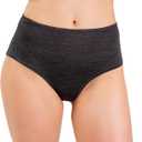 Women's Merino Wool Bikini By Woolly | RWS Certified | Soft, Breathable, Seattle Designed (Black, XS)