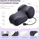 Memory Foam Wedge Pillow,27 Angle Perfect Ergonomic Body Support Cushion