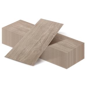 Hahafelt 32 Pcs 23 Sq. ft Peel and Stick Floor Tiles Vinyl Plank Flooring Wood Look, Adhesive and Waterproof Tile Sticker for Bedroom, 18 x 6 Inches, Living Room, Kitchen(Wood)