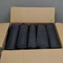 Plasticplace 95-96 Gallon Trash Bags  2.0 Mil  Black Heavy Duty Garbage Can Liners  61 x 68 (50 Count)