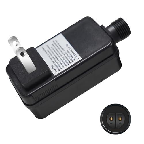 24V 0.5A 12W Class 2 Power Supply(2 Pin), LED Transformer Replacement, Outdoor Low Voltage Power Adapter, Yard Inflatable Adapter, Plug for String Lights, Rope Lights (One Pack)