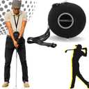 Golf Smart Ball Swing Trainer Arm Connection & Tempo Aid for Improved Posture, Lag, & Swing Plane Inflatable Golf Training Aid for All Levels Indoor & Outdoor Use