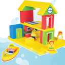 BathBlocks Floating Adventure House Bath Toy Pool Toy in Science Museums and Childrens Museums Nationwide