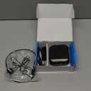 Portable Voice Amplifier for Teachers, 2200mAh Rechargeable Personal Amplifier Mic PA System Headset Microphone with Speaker for Teachers, Training, Meeting, Tour Guide, Yoga, Classroom (Black)