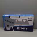 Hibbent JBY1200 Non-Electrical Toilet Bidet DIY Series Hot or Cold Water