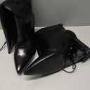 Tasteall Fold Over Boots for Women, Wide Calf Slouchy Boots, Chunky Platform Boots with Mid Calf Size 9.5