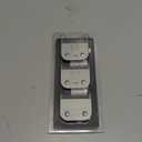 3 Pack 10# Removable Dog Grooming Blades, Made of Carbonized Steel, Suitable for Andis/Oster A5/Wahl KM Series, Cutting Length 1/16" (1.5 mm)