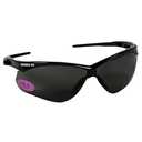 KleenGuard V60 Nemesis Vision Correction Safety Sunglasses (22519), Smoke Readers with +2.5 Diopters, Black Frame, 1 Pair