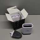 Sellemer Toilet Brush and Holder Set for Bathroom, Flexible Toilet Bowl Brush Head with Silicone Bristles, Compact Size for Storage and Organization, Ventilation Slots Base (2 Pack, Multicolor)