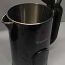 Electric Kettle with Temperature Control, 1.7L Stainless Steel Hot Water Kettle, 5 Presets for Tea & Coffee, 2H Keep Warm, Fast Boil, Auto Shut-Off & Boil-Dry Protection, Cordless Tea Kettle, Black