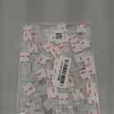 100PCS Cable Clips, Adhesive Wire Clips Strong Cord Clips Wire Holders, Cable Management Clips for Desk, Wall, Car, TV, Ethernet Cable (Clear, Medium)