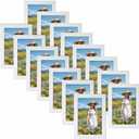 Edenseelake 4x6 Picture Frame Set of 15, White Photo Frame 4 by 6 for Wall or Tabletop Display