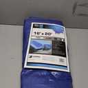 Dry Top 1620 Medium Duty Tarp, 16x20 Feet, Blue