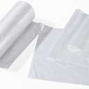 TYPLASTICS Trash Can Liner - Wholesale 1000 Count Garbage Bags on Perforated Roll 7-10 Gallon Multipurpose for Office Bathrooms Business Home Commercial and Industrial Needs 24" x 24"