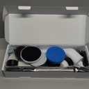 Electric Spin Scrubber, Cordless Cleaning Brush Scrubber for Home, 8 Replaceable Brush Heads-90Mins Work Time, 3 Adjustable Size, 2 Speeds for Bathroom Shower Bathtub Glass Car