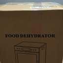 Food Dehydrator for Jerky, 12 Stainless Steel Trays, 1200W Fruit Dehydrator, 24H Timer and 190F Temperature Control, Overheat Protection, Food Dryer for Jerky, Herbs, Fruit, Dog Treats