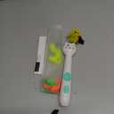 TBTeek Cat Toy, 2in1 Light and Retractable Pole with Feather, Rechargeable, Long Range 5 Modes, Interactive Toy for Indoor Cat Kitten Dog