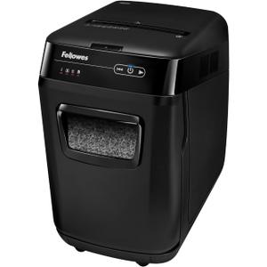 Fellowes AutoMax 200M Micro-Cut Auto Feed 2-in-1 Office Shredder with Auto Feed 200-Sheet Capacity (4656201)