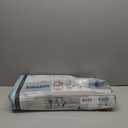 Zenna Home Tension Pole Shower Caddy Corner Organizer, Adjustable Standing Shower Caddy with 4 L-shaped Baskets and Hooks, Rust Resistant Bathroom Tension Rod Organizer, 60 to 97 Inch, Satin Nickel