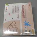 Adult Face Masks Disposable 100 Pack 10 Colors, 4 Ply ASTM Level 3