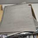 JIUYOTREE 5-Tiers Closet Storage Organizer with Fabric Cloth at BackDouble Row Modular Cubes Bookshelf, Living Room, Study Room, Bedroom, Grey