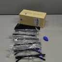 Gaoye 6 pack Executive Style Reading Glasses Men - Durable Readers with Blue Light Filtering - Comfortable Fit with TR90 (Black)