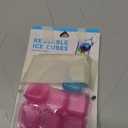 Chill Ice: Plastic Ice Cubes 12 ct. (1 Blue + 6 Pink), 1-Pack