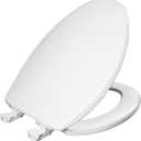 Bemis 7300EC 000 7300EC Elongated Closed-Front Toilet Seat and Lid