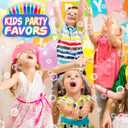 200 Pcs Mini Bubble Wands in 10 Colors, Bulk Party Favors for Kids, Themed Birthday, Christmas, New Year, Valentine, Carnival, School Classroom Prizes for Boys & Girls, Ideal Goodies Bags Stuffers