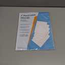 MaxGear 2" Round Sticker Labels, for Inkjet or Laser Printer, Matte White Printable Labels Sheets, Strong Adhesive, Dries Quickly, Holds Ink Well, 30 Sheets, 360 Pcs