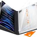 SMARTDEVIL 2 Pack Screen Protector for iPad Pro 12.9-inch 2018 2019 2020 2021 2022 with Easy Installation Frame, 9H Clear Tempered Glass Film, Anti-Shatter, Bubble Free,Dust-Free Box