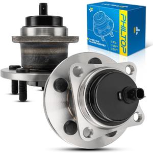 PHILTOP 512403 Rear Wheel Hub Assembly Fit for Toyota Corolla 2009-2019, Toyota Matrix 2009-2013, Pontiac Vibe 2009-2010, 5 Lugs Wheel Bearings Hub W/ABS 2pcs