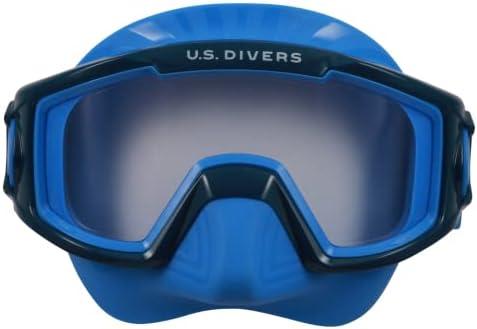 Amazon.com : U.S. Divers Avila Junior Kids Swimming & Snorkeling Mask - Curved 1-Window Lens for Panoramic Vision, Anti-Fog Lens, Easy Adjust Elastic Strap - Play Series | Unisex, Children : Sports & Outdoors