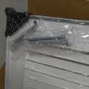 Steel Return Air Grill,Return Air Vent Cover (Duct Opening) Cold Air Return Vent Cover for Wall or Ceiling (30"W x 6"H Duct Opening)