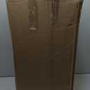 Mueller M-Resin Heavy Duty Tall Planters for Outdoor Plants, Indoor Grande Plant Pots, Boxes, Trees, Flower Pots, 2-Piece Set, 27.5”, Modern Design, Built-in Drainage, Front Porch Decor, Dark Grey