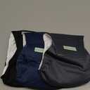 Wegreeco Washable Male Dog Belly Band - Pack of 3 - Washable Male Dog Belly Wrap, Small Doggie Dog Diapers Male for Doggy Puppy (Black, Charcoal, Navy, Small)