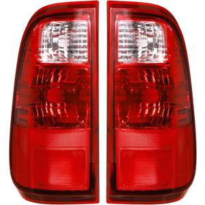 Boine Tail Light Compatible With 2008-2016 Ford F250 F350 F-250 F-350 Driver and Passenger Side Rear Light Brake Lamps Replaces FO2800208 FO2801208