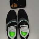 Women's Indoor and Outdoor Cycling Shoes - Comfortable and Breathable - Compatible With SPD Cleats 8, Black-green)