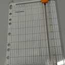 Fiskars SureCut Portable Paper Trimmer, 9" Cut Length for Cardstock and Photos, Fits in 3-Ring Binder for Travel, 10 Sheet Cutting Capacity, 9" Rail, Orange