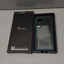 TOCOL for Samsung Galaxy S22 Ultra Case, Translucent Matte Hard Back [Military Grade Shockproof] [Anti-Scratch & Anti-Fingerprint] Slim Fit Protective Cover for Galaxy S22 Ultra Case 6.8'', Green