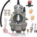 2-Stroke Carburetor Fits for Polaris Trail Blazer 400 Polaris Xplorer 250 400 400L 4x4 Polaris Sport 400 400L Polaris Scrambler 400 Polaris Sportsman 400 Polaris Big Boss 400L Polaris Xpress 400