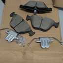 BOSCH BC1260C QuietCast Premium Ceramic Disc Brake Pad Set - Compatible with Select BMW 323i, 328i, 328i xDrive, 328xi, X1; FRONT